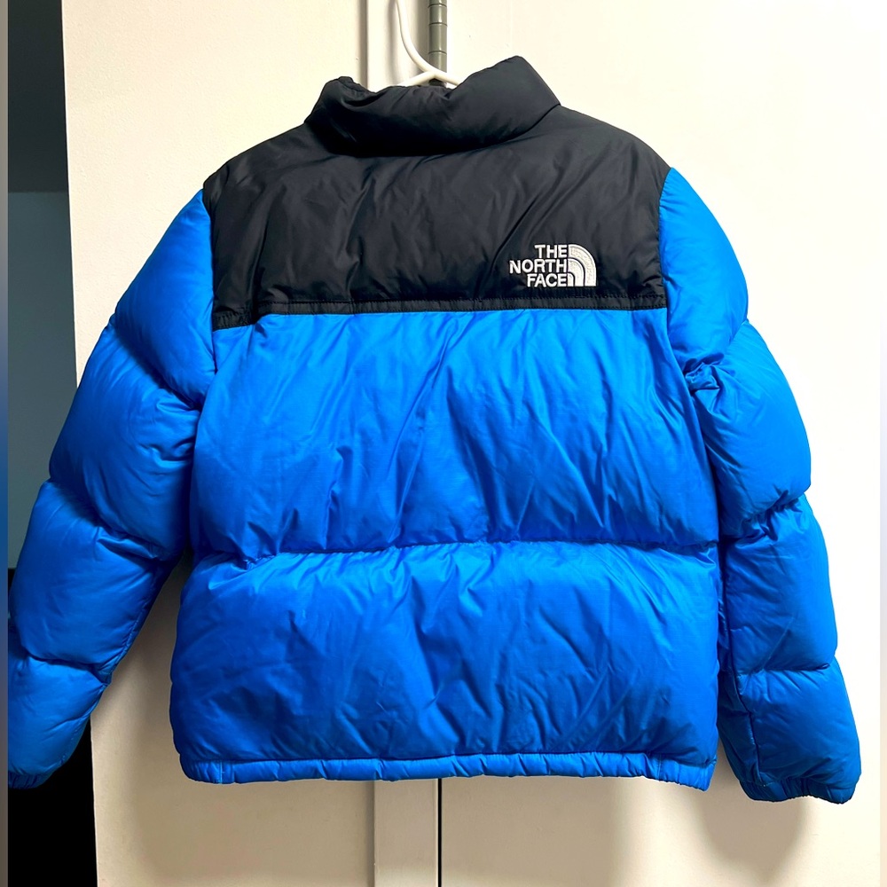 The North Face Kids Blue and Black Jacket